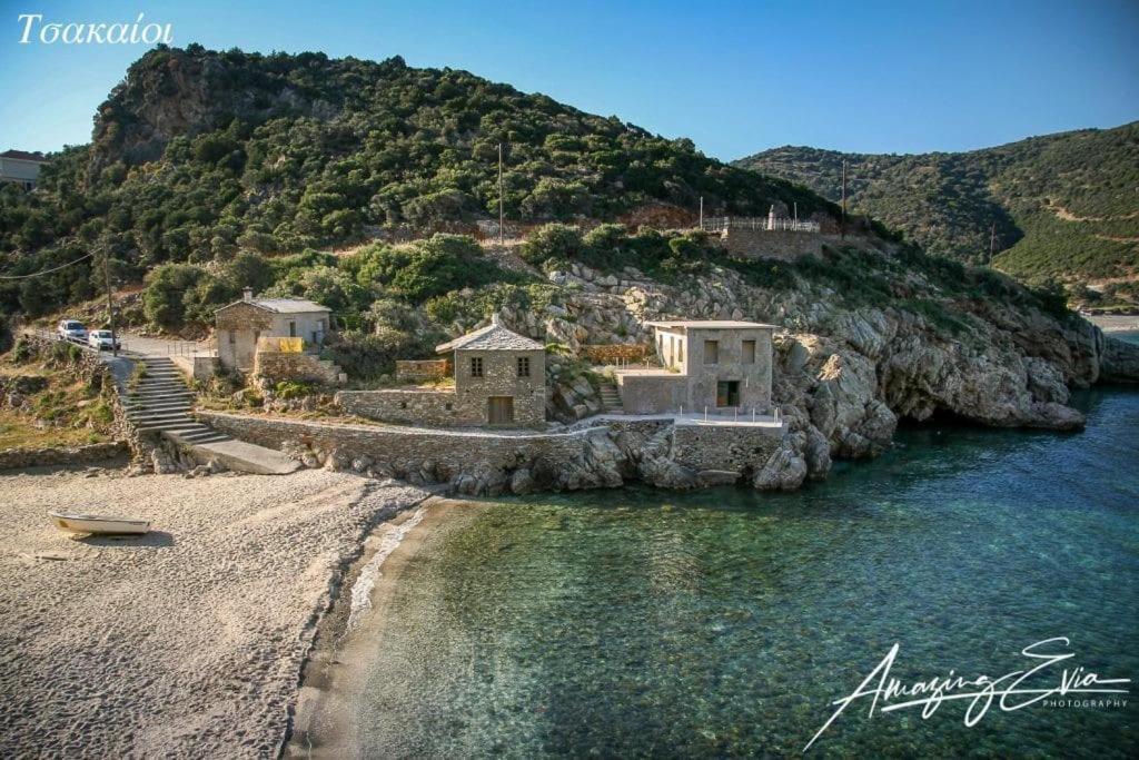 Παραθαλασσιο Σπιτι Στην Εξοχη Villa Tsakei Eksteriør billede